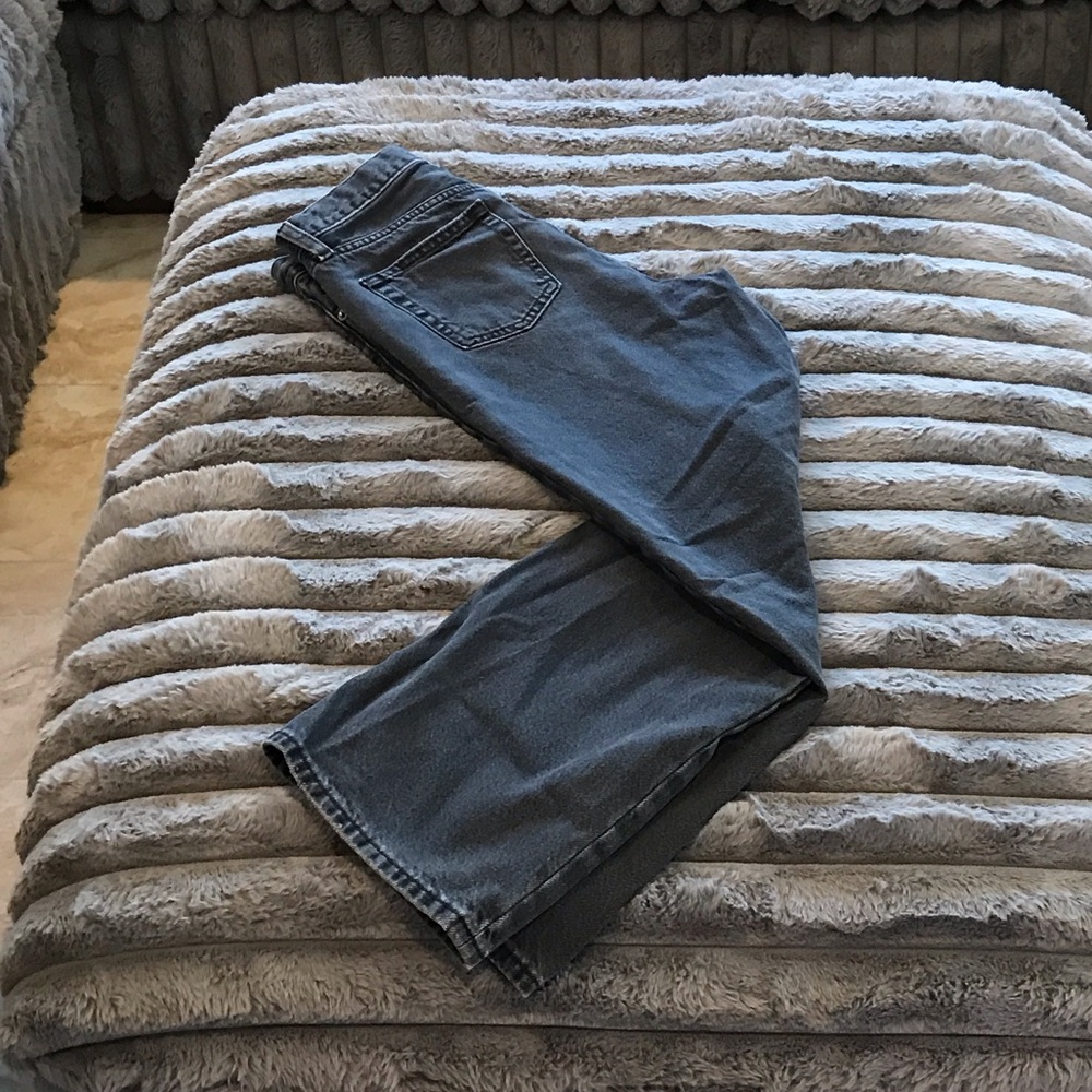 Old Navy Men's Gray Straight Jeans
